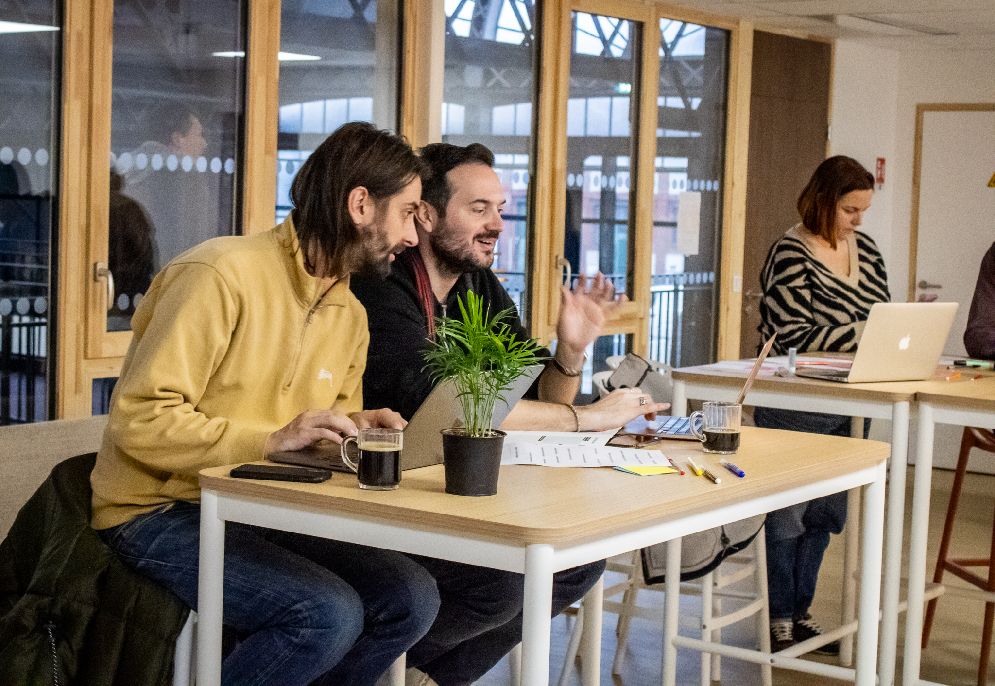 Innovation stratégique : atelier d'acculturation UX pour les startups du B3 Village by CA de Vierzon Pistache design UX UI france 