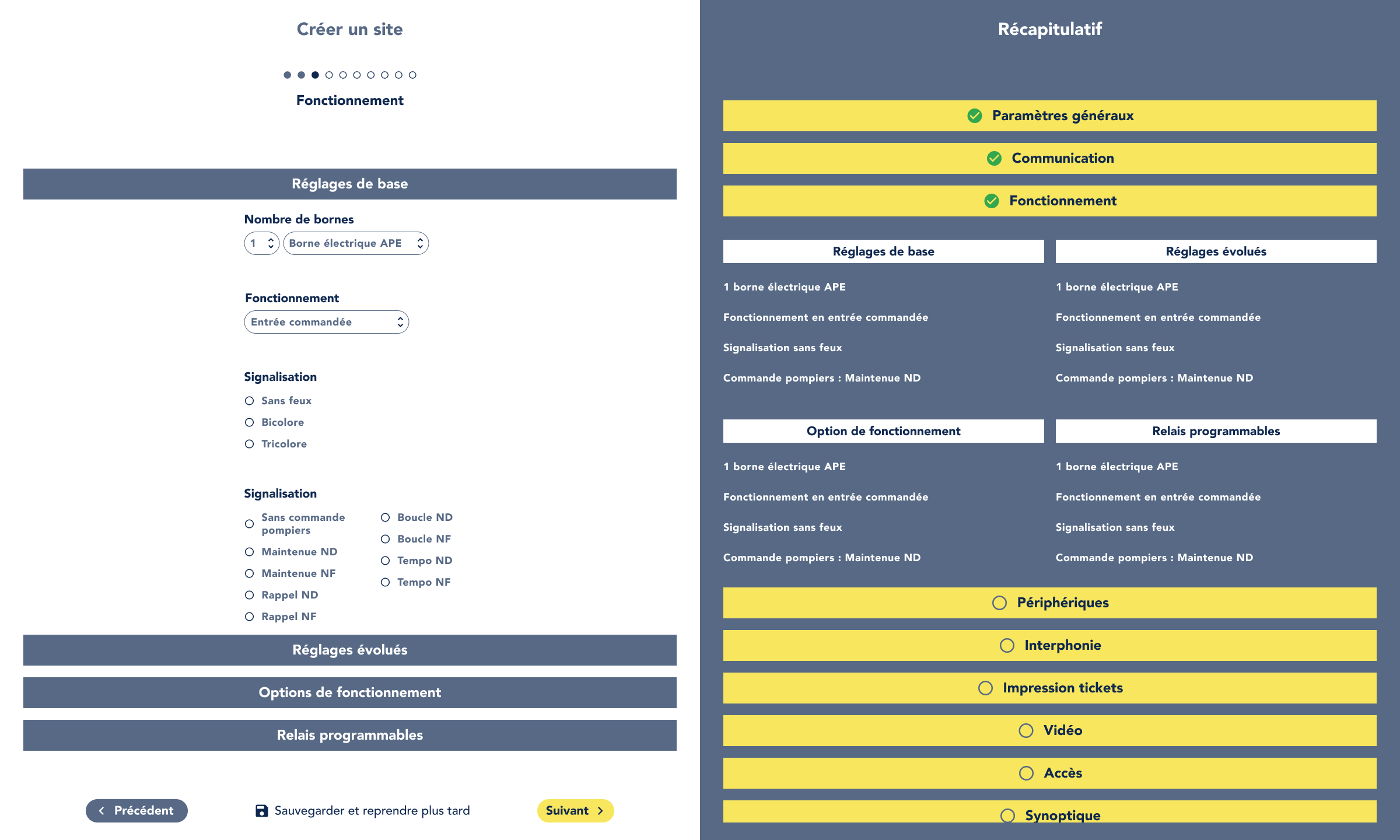 Optimisation du logiciel métier Gencard : une nouvelle expérience pour la gestion des bornes escamotables Pistache design UX UI france 