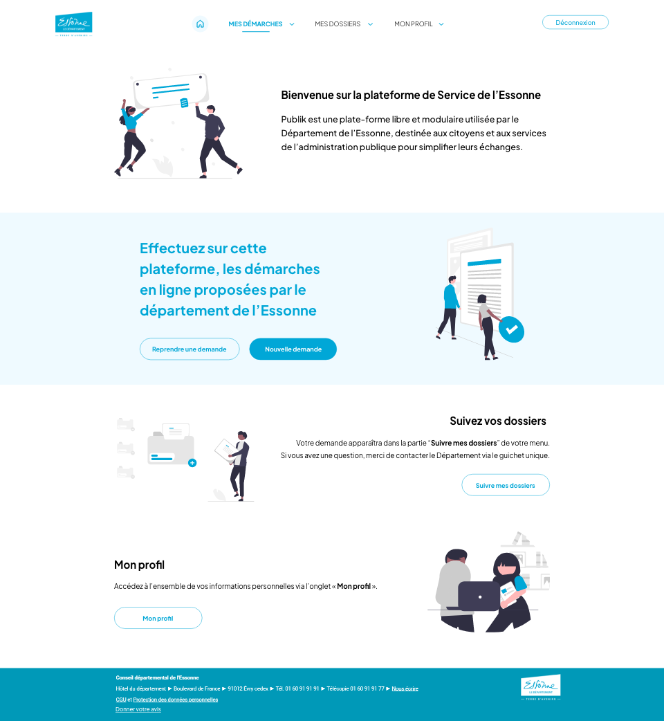 Page d'accueil Pistache design UX UI france 